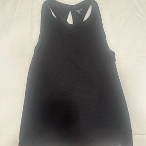 Old Navy Black Sleeveless Tank Top with Cut Out Design